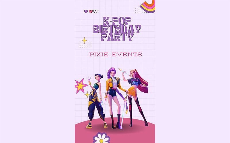 პროგრამა K-POP PARTY 10-15 ბავშვზე