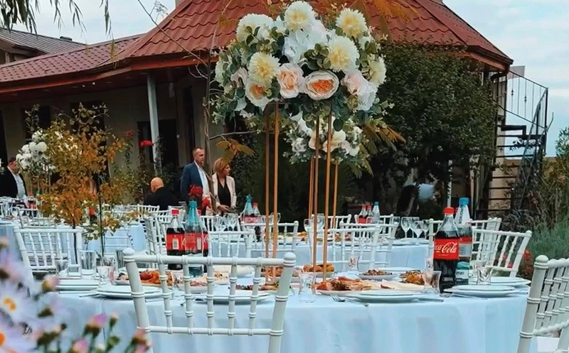 6-8 სტუმარზე, ევროპული კერძები და კოქტეილი