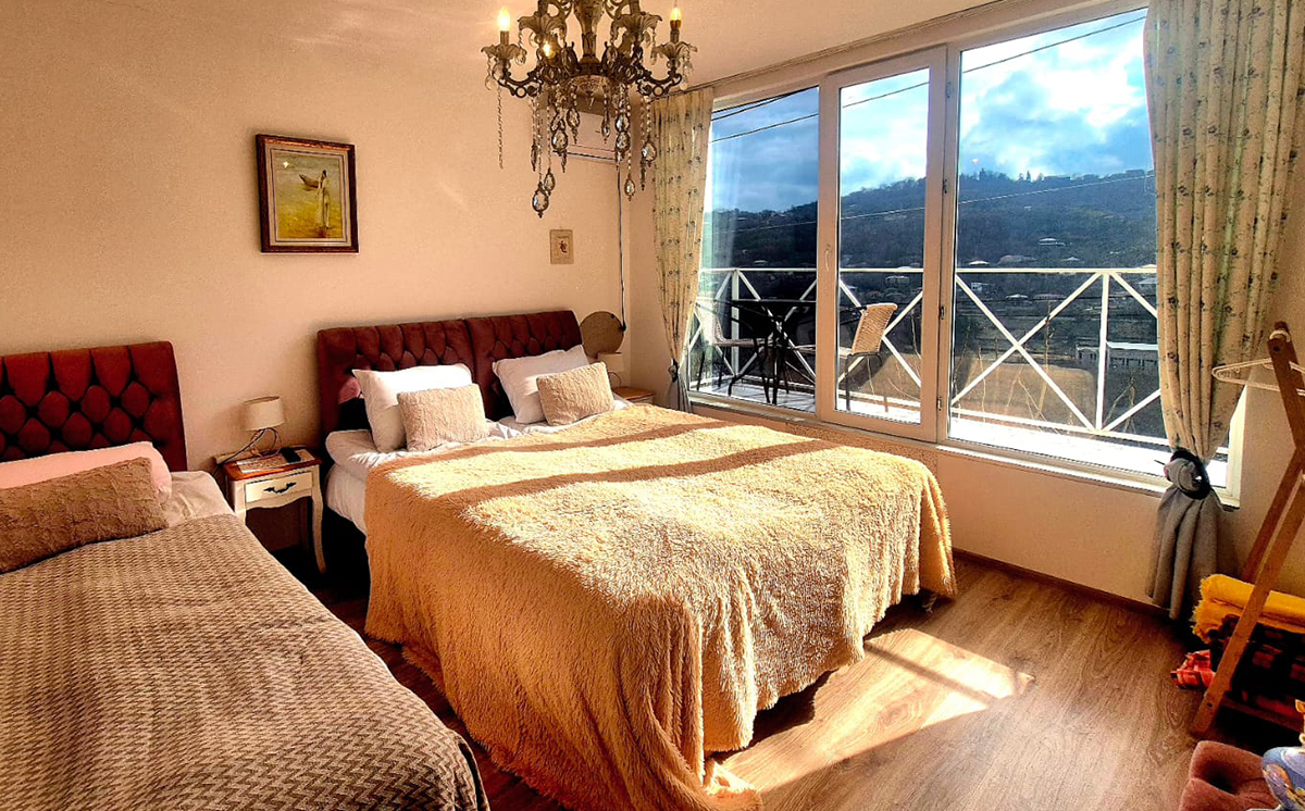 სიღნაღში ნომერი 2, 2+1 ან 5 სტუმარზე