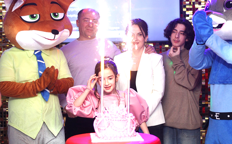 დაბადების დღის წვეულება 20+1 ბავშვ