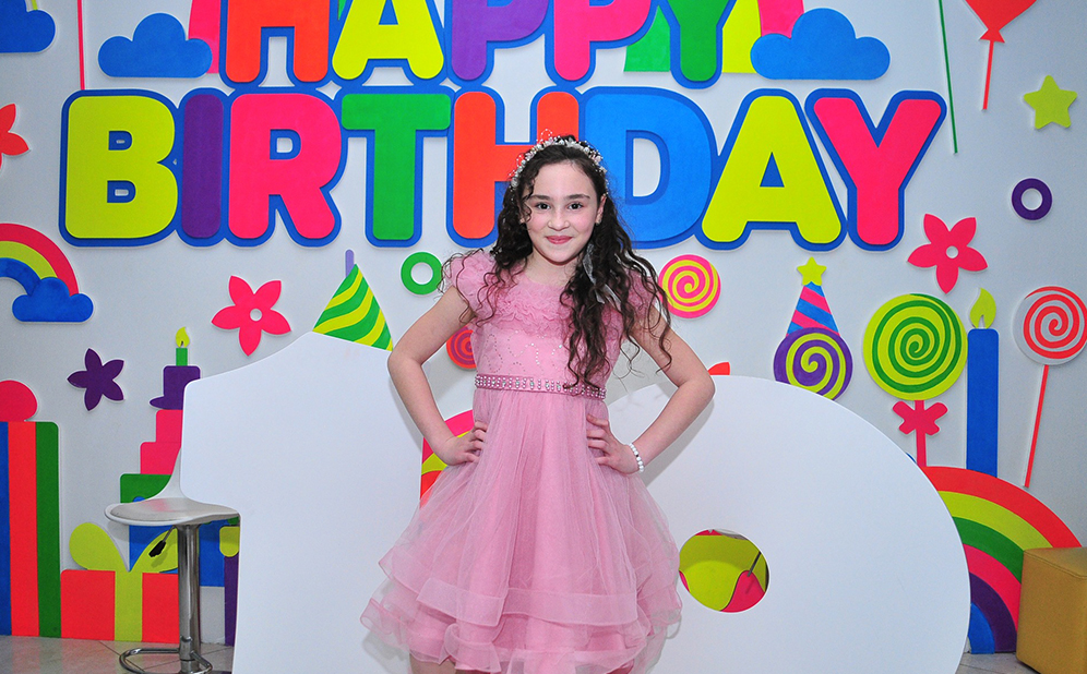 დაბადების დღის წვეულება 15+1 ბავშვზე