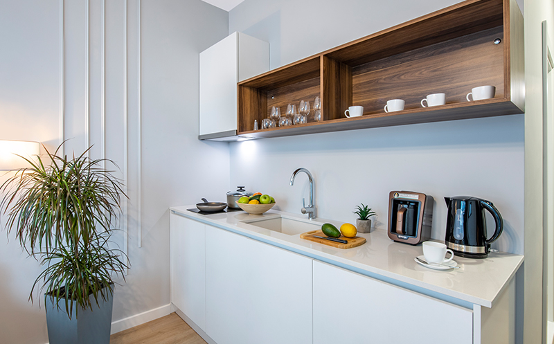 სასტუმროს ტიპის აპარტამენტი 2 სტუმარზე საუზმით, სპა, საუნა, ფიტნეს სივრცე ბათუმში