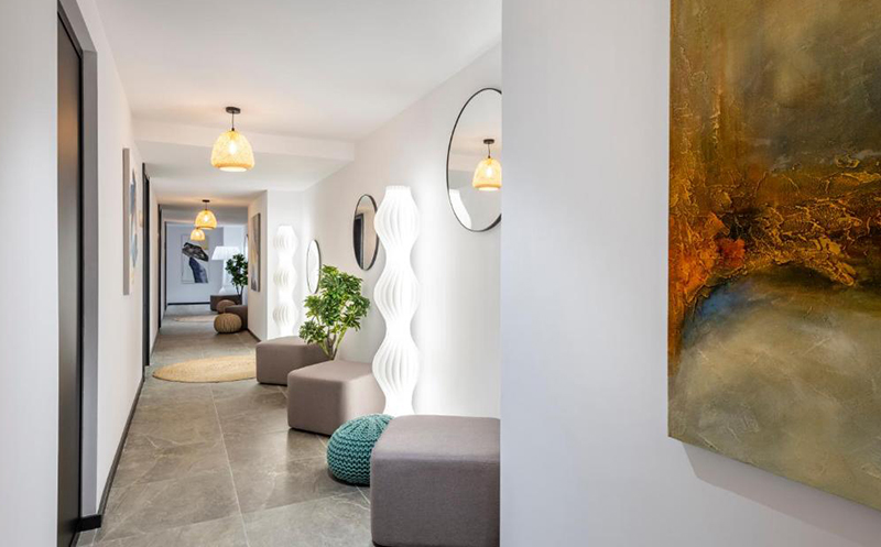 სასტუმროს ტიპის აპარტამენტი 2 სტუმარზე საუზმით, სპა, საუნა, ფიტნეს სივრცე ბათუმში