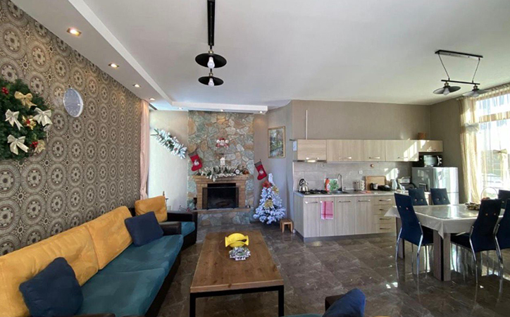 კოტეჯი 6 სტუმარზე ბაკურიანში