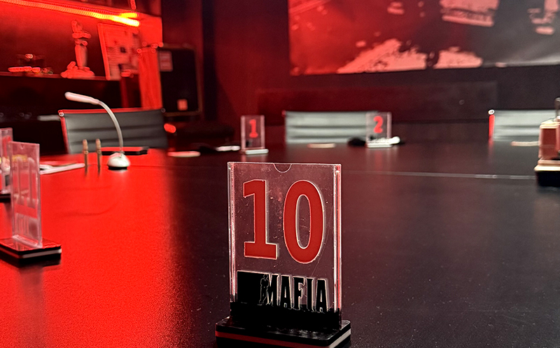 მაფიის ღამე - სრული მაგიდის (12 მოთამაშე) დაჯავშნა