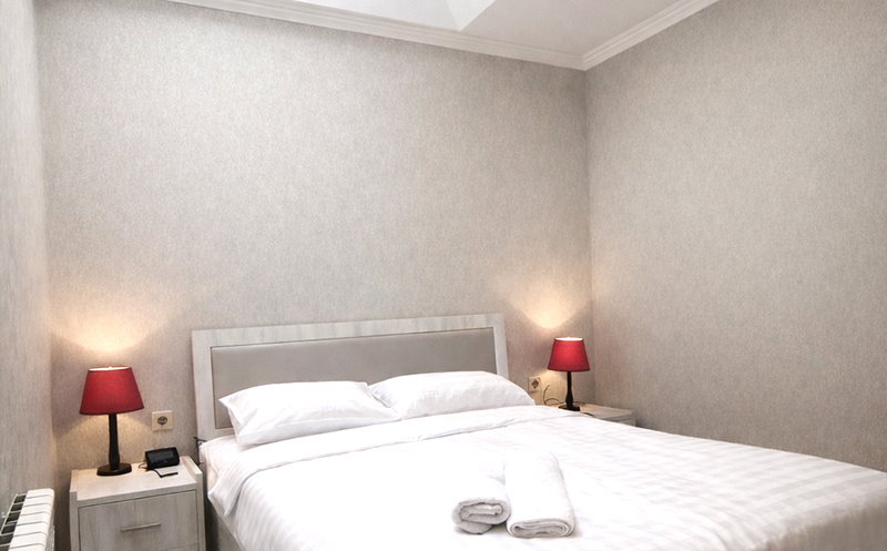 2 სტუმარზე ნომრები საუზმით თბილისში