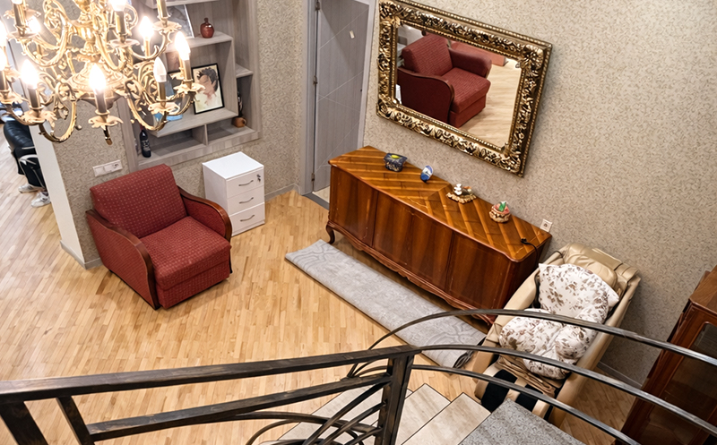 2 სტუმარზე ნომრები საუზმით თბილისში