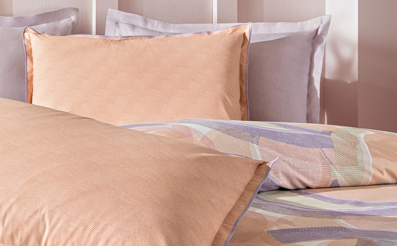 თეთრეულის კომპლექტი 160X220 HERA RNF DUVET COVER SET - ORANGE