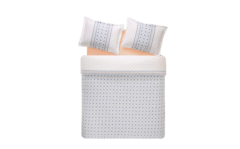 თეთრეულის კომპლექტი 160X220 ROAN RNF DUVET SET - INDIGO